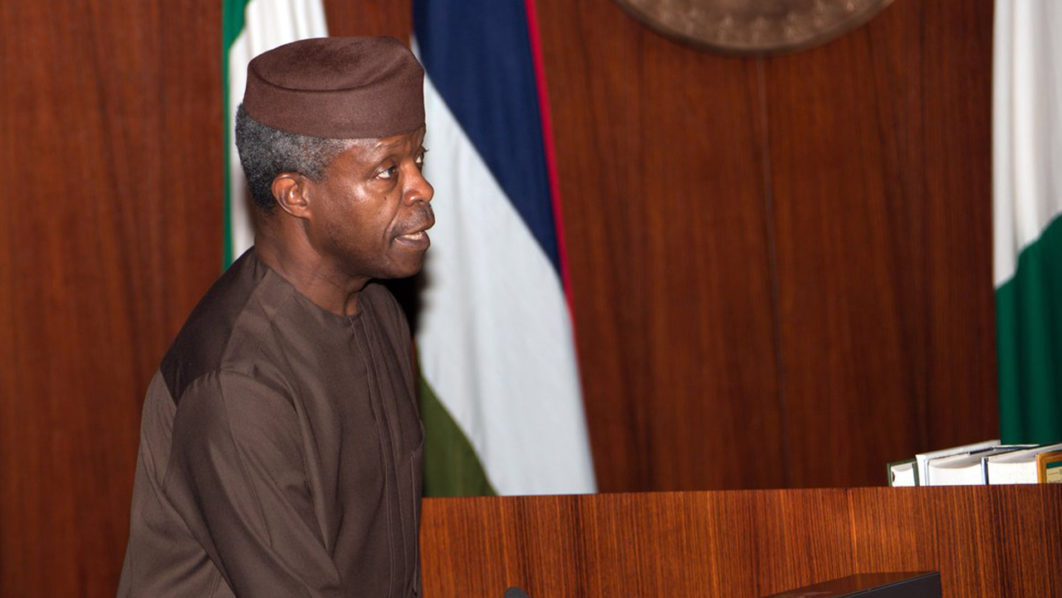 Osinbajo seeks strong institutions to develop Africa’s democracy