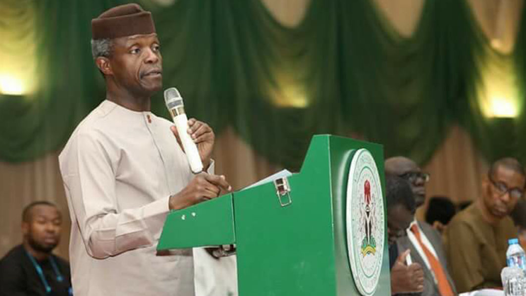 Osinbajo gives nod to creation of state police