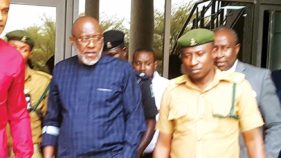Metuh bow to prison waders as guilty of all count charge