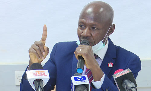 I Didn’t Divert Recovered Assets, Magu Tell Salami Panel