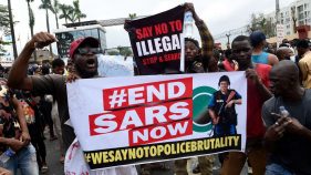 #EndSARS: Daystar Pastor Sam Adeyemi, Don Jazzy, Davido, others sued for unlawful assembly
