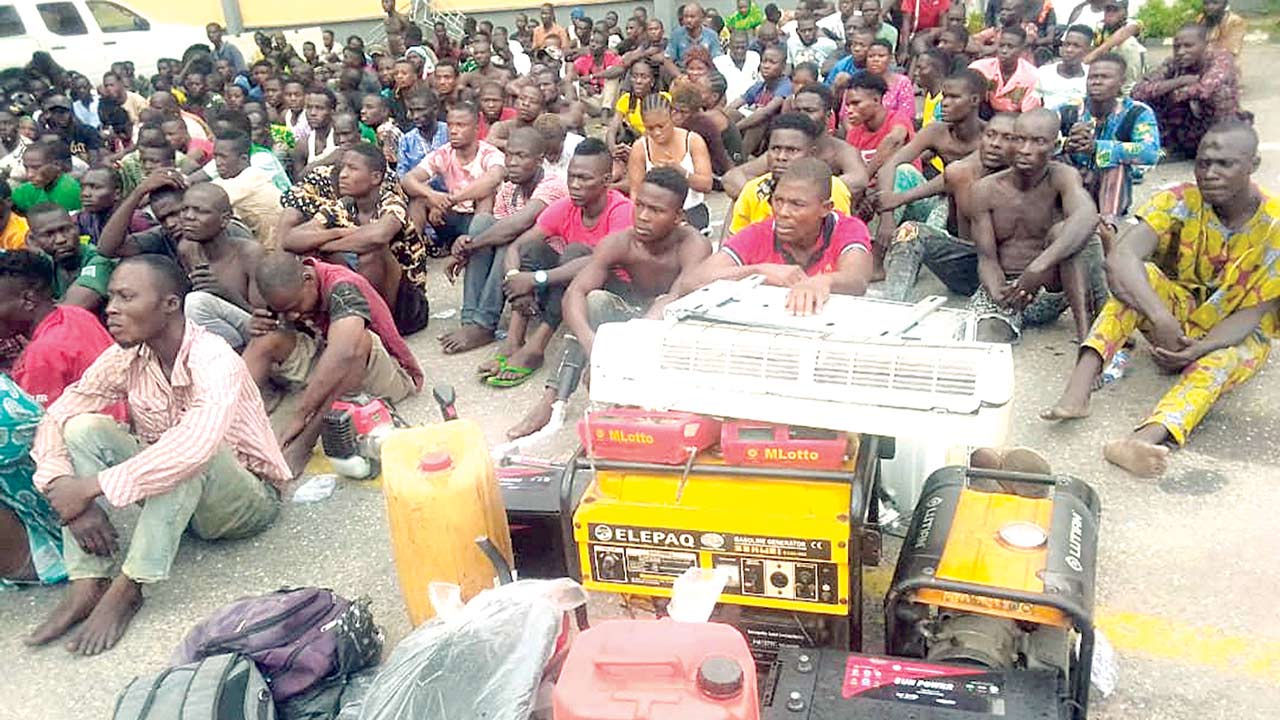 Three crime suspects nabbed during operation in Ogun