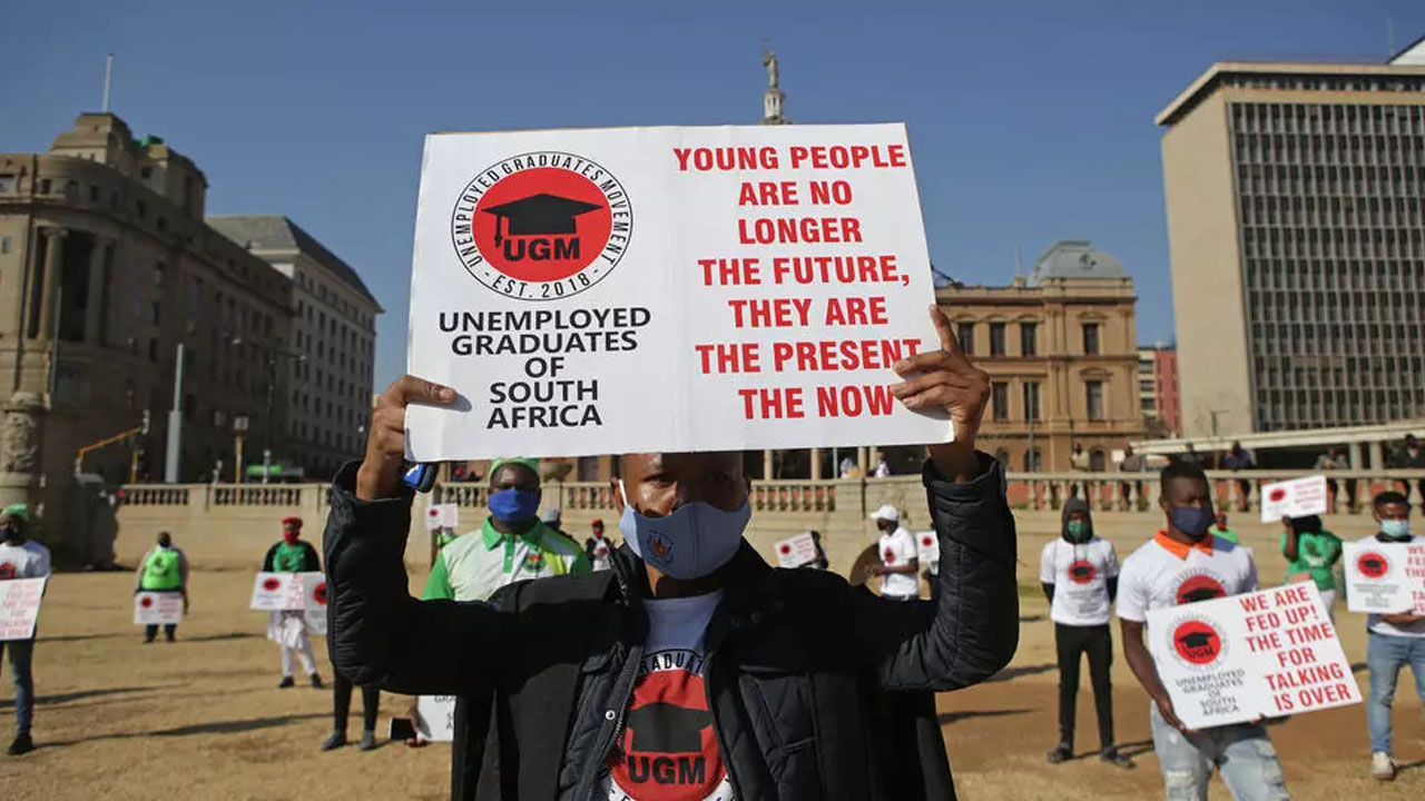 South Africa jobless rate hits 12-year high as more seek work