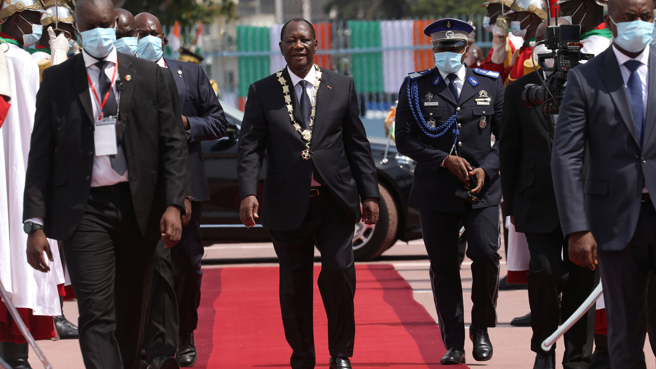 Ivory Coast’s Ouattara sworn in for disputed third term