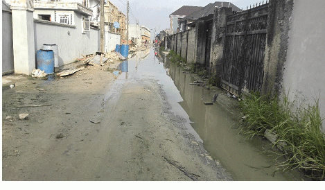Ajah: Residents protest against developer over drainage channel blockage