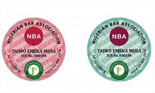 NBA Dispatches Seal, Stamps, Calls On Members To Pick Theirs From Their Respective Branches
