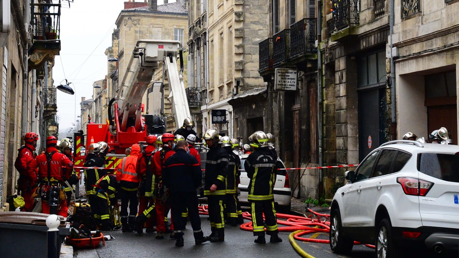 Woman, 88, killed and partner hurt in French garage blast
