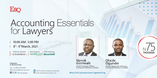 ESQ To Hold Empowerment Training On Accounting Essentials For Lawyers