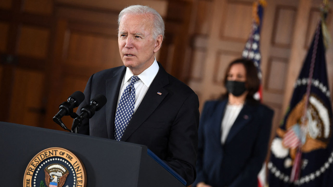 Biden visits Atlanta, condemns violence against Asian-Americans
