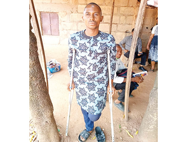 Building collapse survivor solicits funds in Lagos
