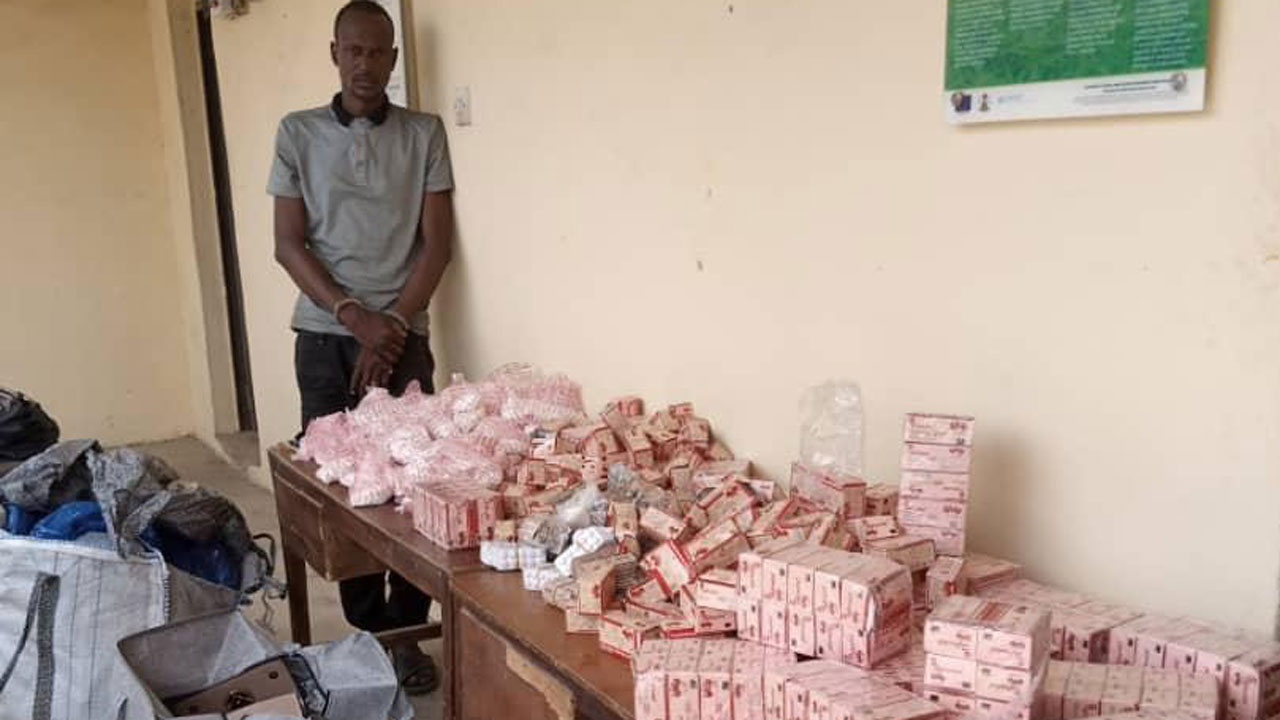 NDLEA nabs Chadian Boko Haram drug supplier in Taraba, recovers 477grammes of cocaine in Kaduna