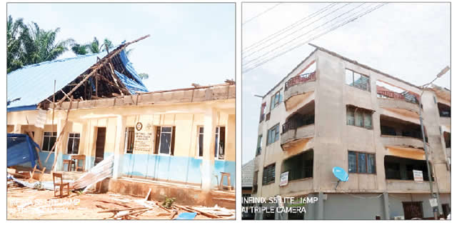 Rainstorm destroys schools, houses in Anambra, Delta