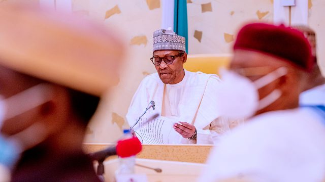 My houses are built before I got into government – Buhari