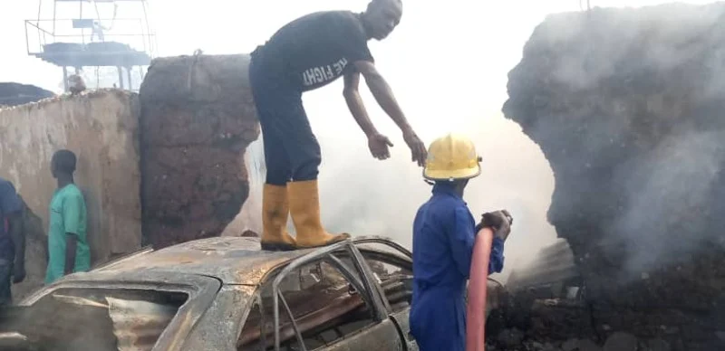 50-year-old killed, property razed in Lagos midnight fire