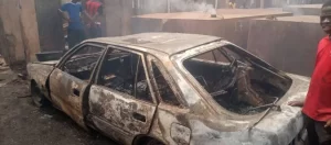 Bauchi fire: Property damaged as fire razes over 30 shops