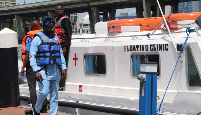 Lagos riverine communities get clinical boat