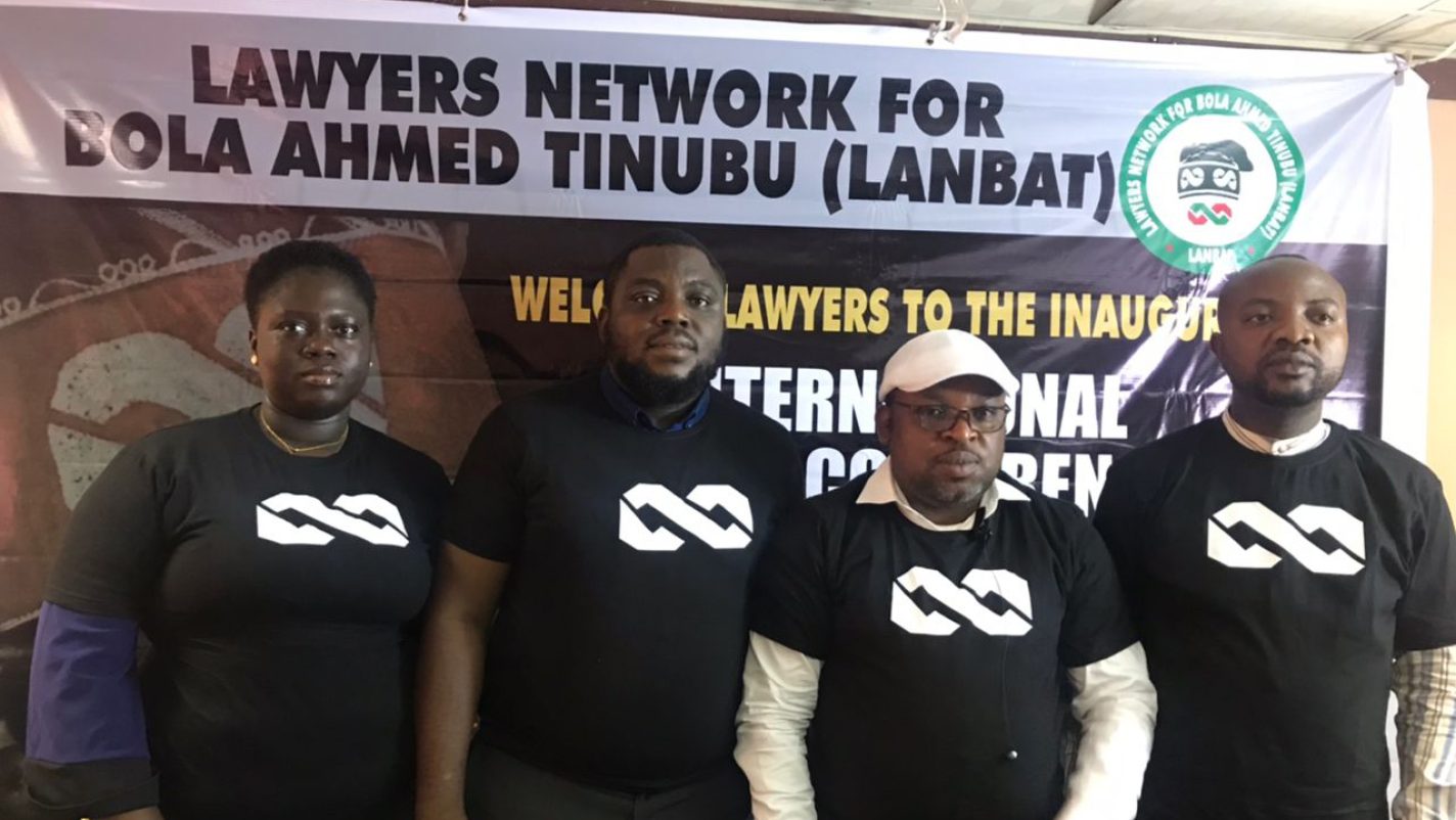 Lawyers rally support for Tinubu, commend his effort at building bridges