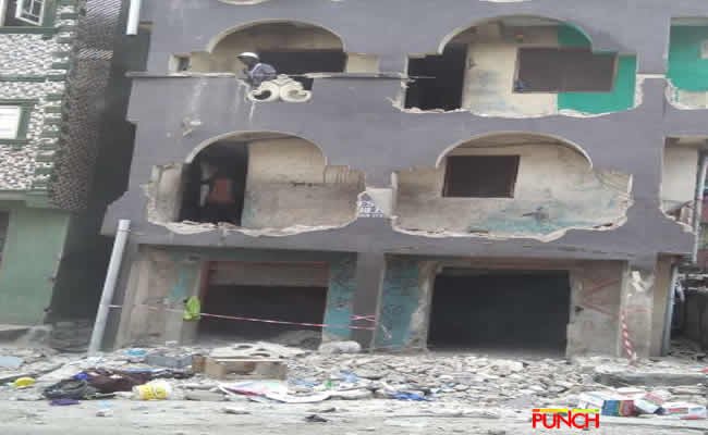 Lagos marks eight buildings for demolition, evacuates occupants