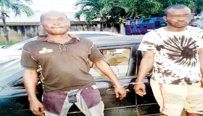 Ex-convicts arrested for car theft, police hunt for owner