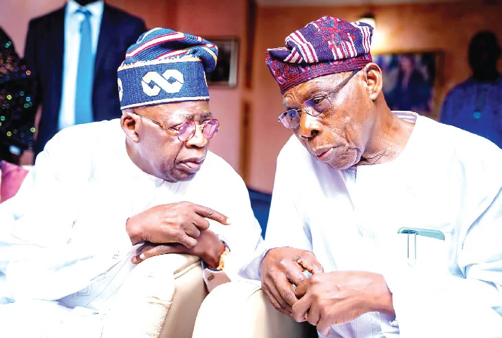 Obasanjo wasted $16billion on electricity – Tinubu