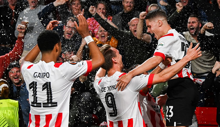 PSV beat Arsenal 2-0 in EUROPA league