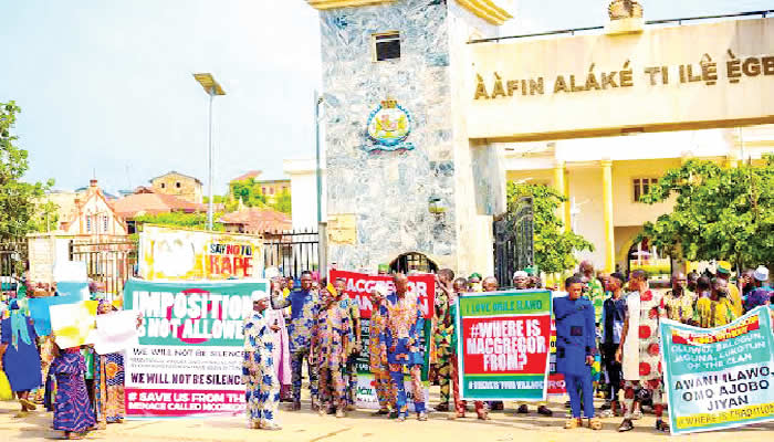 Ogun communities protest, allege imposition of traditional ruler