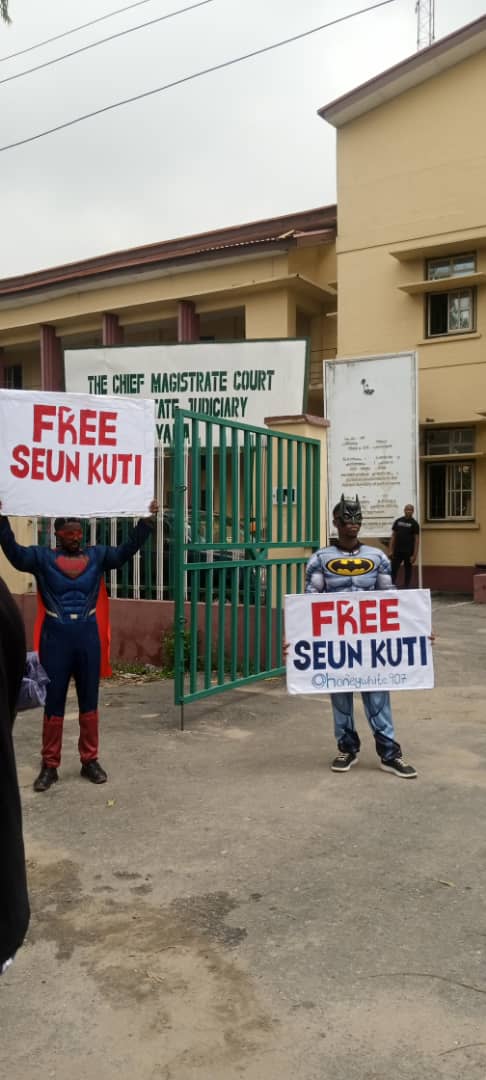 Magistrates absence angered youths, demand Seun Kuti’s release