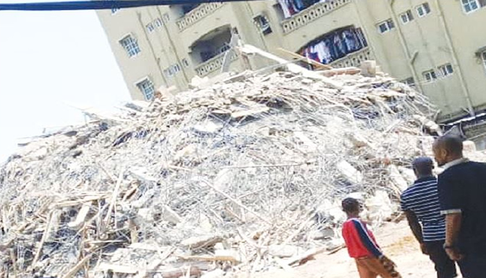 Three die in Arowojobe estate, Lagos building collapse