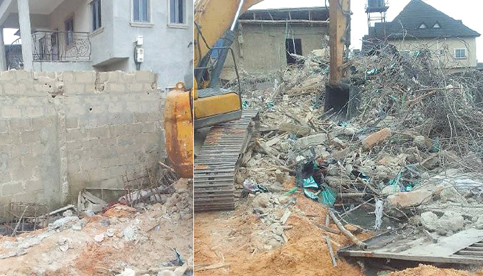 Don’t sleep at construction sites, Lagos tells builders, building collapse kills five