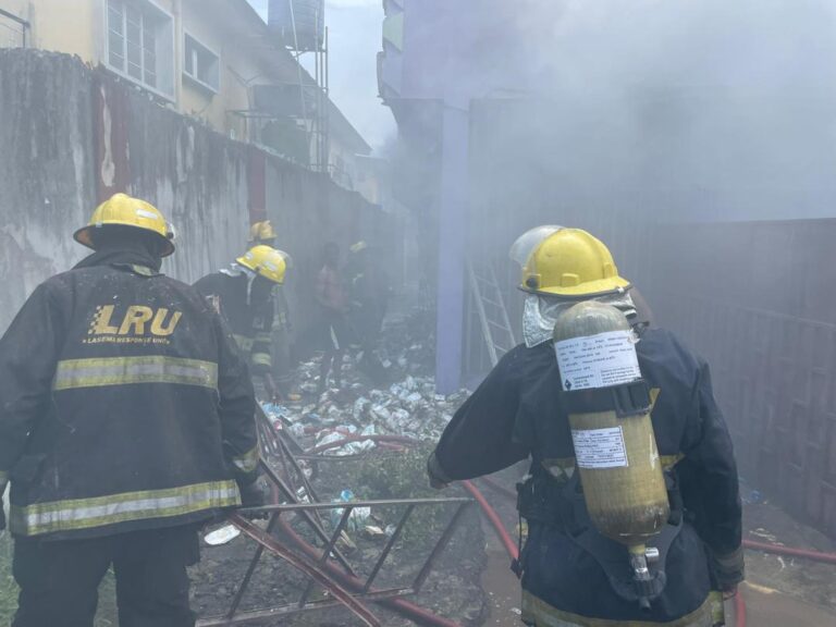 Goods, assets worth millions of naira destroyed in Lagos midnight fire