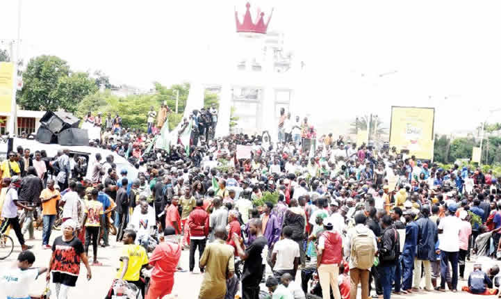 Hardship Protest, Portable and ‘A-Loot-ers’