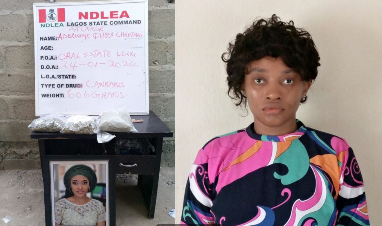 Woman declared wanted for alleged drug offence surrenders to NDLEA