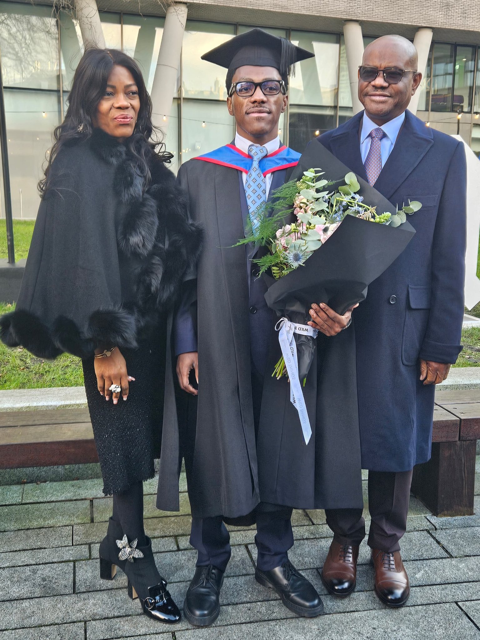 Wike biological son bags Master of Laws from UK varsity