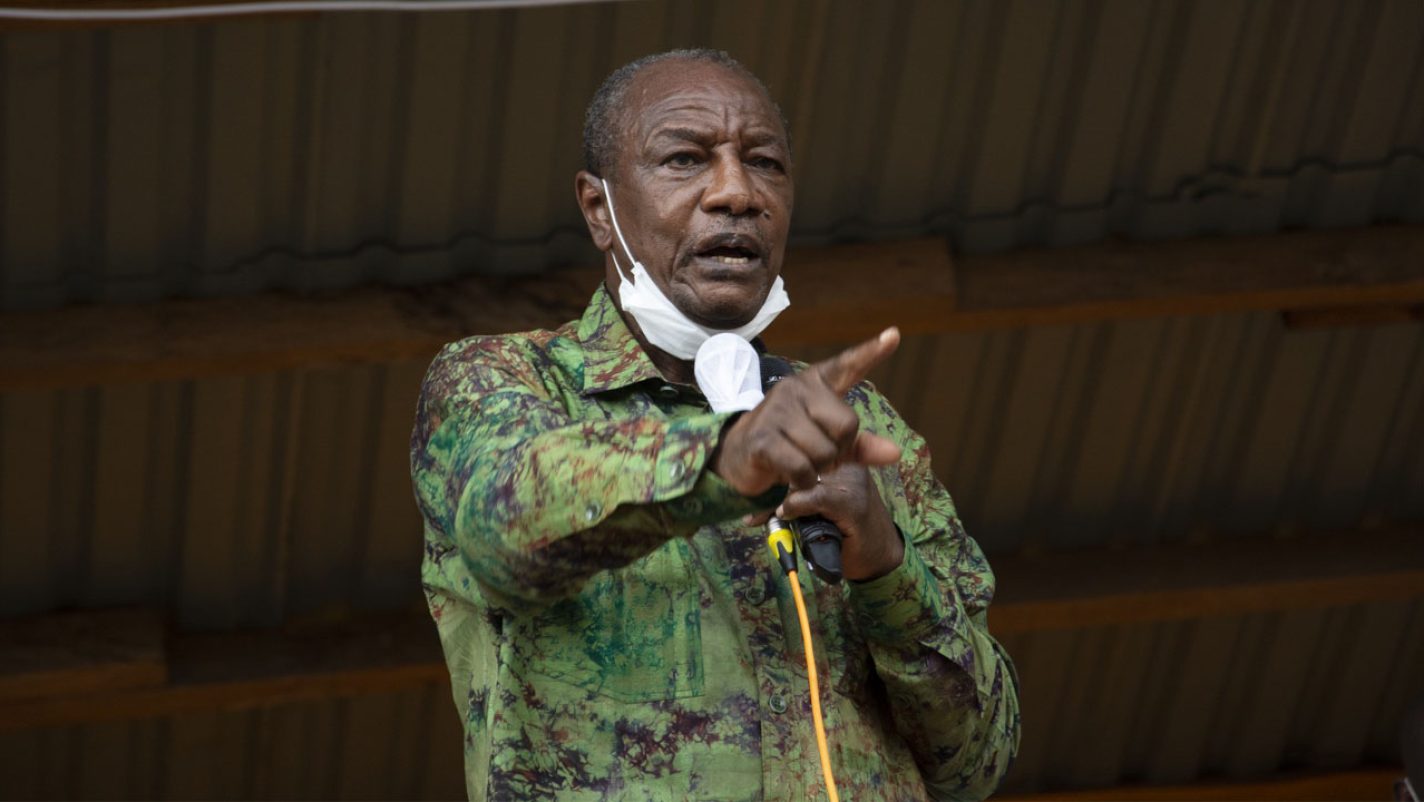 Guinea junta trying to suppress political parties, says ex-president