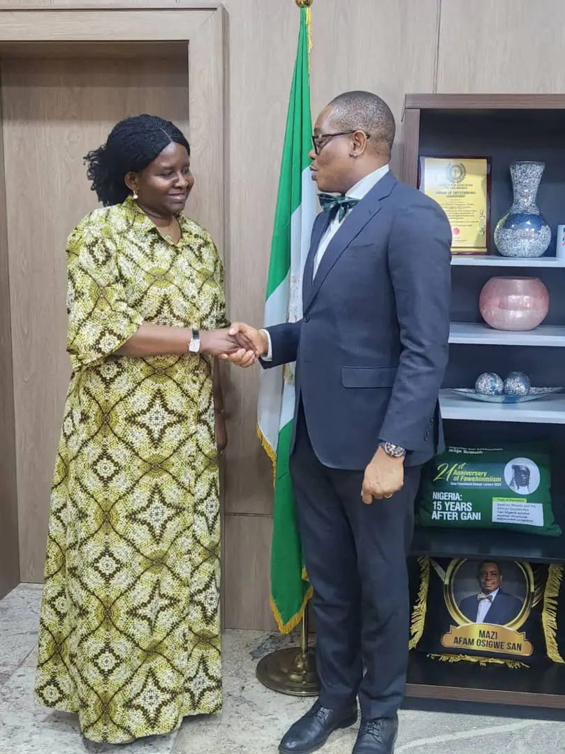 African Center engages NBA President, discuss the future of AML reforms