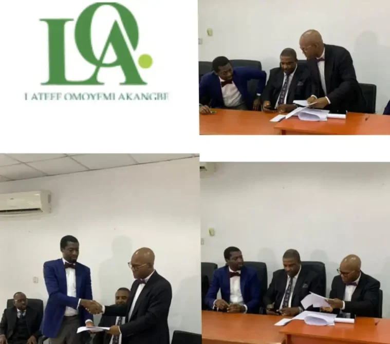 Akangbe SAN gets free NWLR online access for 25,000 Young Lawyers