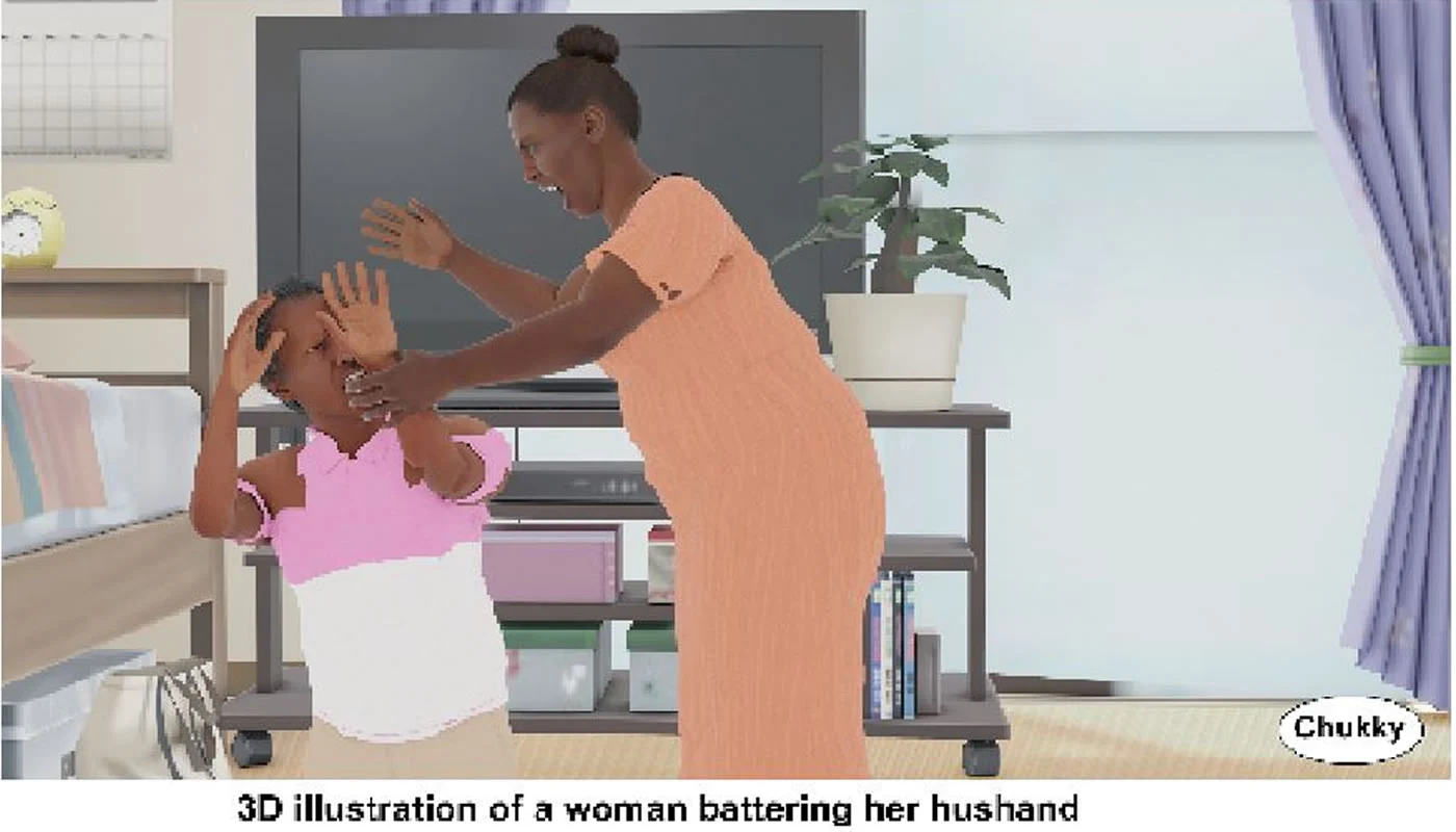 Silent Groans Of Men Battered By Violent Wives