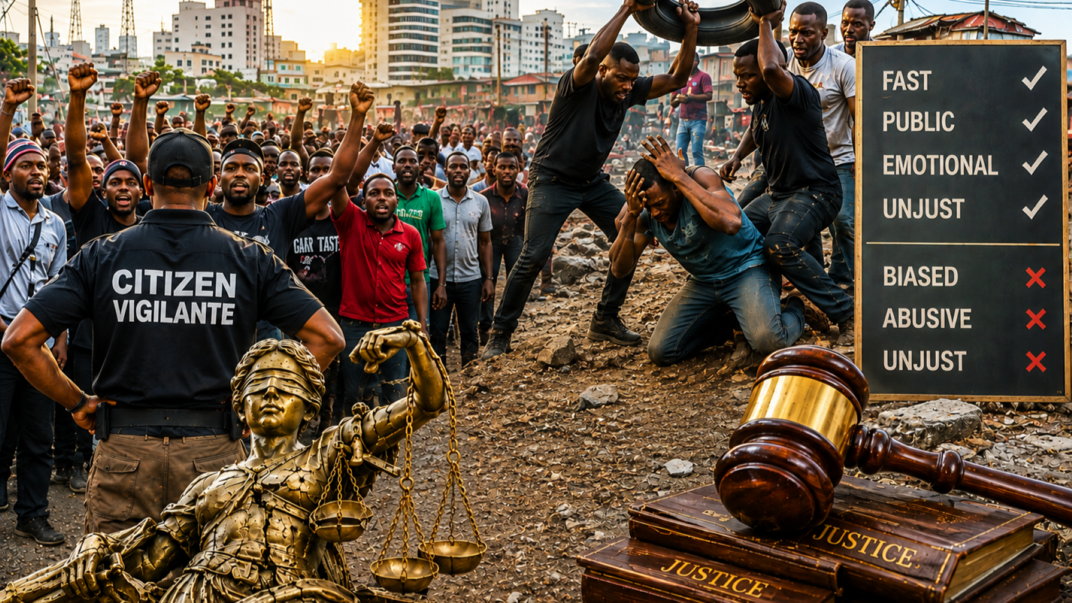 Citizen vigilante, and the false promise of street justice